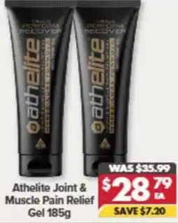Pharmacy4Less Athelite Joint & Muscle Pain Relief Gel offer