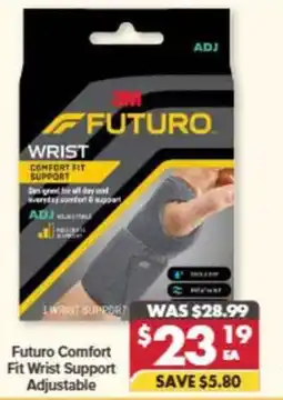 Pharmacy4Less Futuro Comfort Fit Wrist Support Adjustable offer