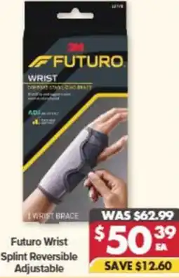 Pharmacy4Less Futuro Wrist Splint Reversible Adjustable offer