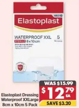 Pharmacy4Less Elastoplast Dressing Waterproof XXLarge offer