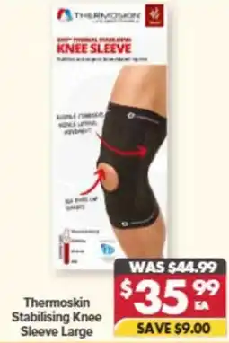 Pharmacy4Less Thermoskin Stabilising Knee Sleeve Large offer
