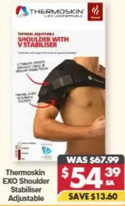 Pharmacy4Less Thermoskin EXO Shoulder Stabiliser Adjustable offer