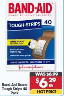 Pharmacy4Less Band-Aid Brand Tough Strips offer
