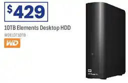 Officeworks 10TB Elements Desktop HDD offer
