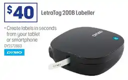 Officeworks LetraTag 200B Labeller offer