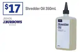 Officeworks Shredder Oil offer