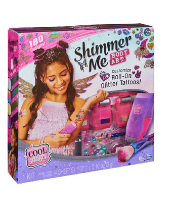 BIG W Cool maker shimmer me body art offer