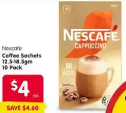Spar Coffee Sachets offer