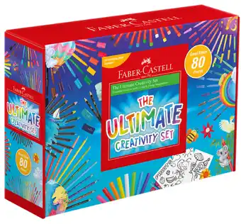 BIG W Faber-castell ultimate creativity set offer