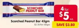 Spar Scorched Peanut Bar offer