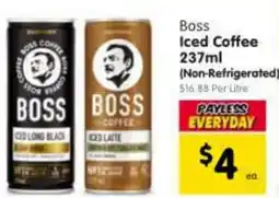 Spar Boss Iced Coffee offer