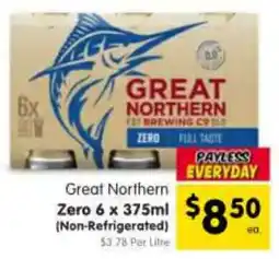 Spar Great Northern Zero offer