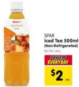 Spar Spar Iced Tea offer