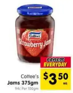 Spar Cottee's Jams offer