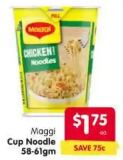 Spar Maggi Cup Noodle offer