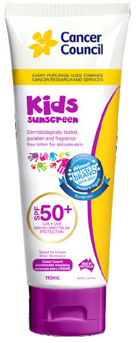 BIG W Cancer council spf 50+ kids sunscreen 110ml offer