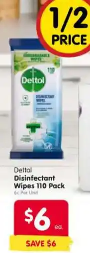 Spar Dettol Disinfectant Wipes offer