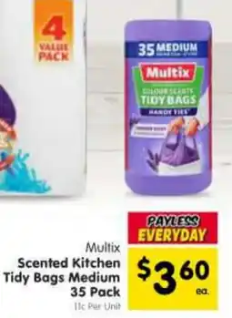 Spar Multix Scented Kitchen Tidy Bags Medium offer