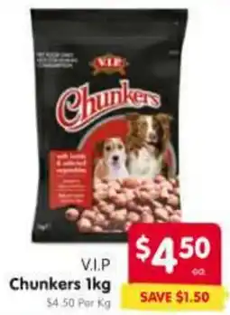 Spar V.I.P Chunkers offer