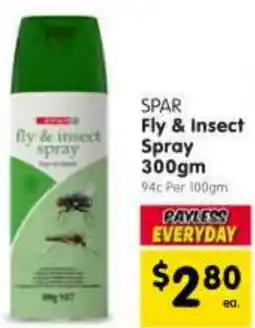 Spar Spar Fly & Insect Spray offer