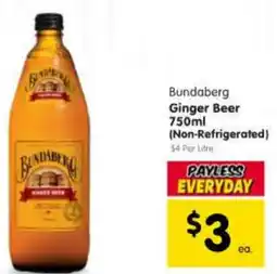 Spar Bundaberg Ginger Beer offer