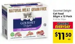 Spar Gourmet Delight Cat Food offer