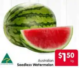 Spar Australian Seedless Watermelon offer