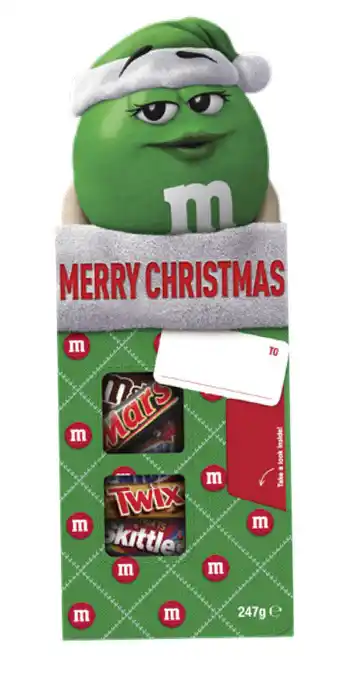 BIG W Mars christmas stocking 247g offer
