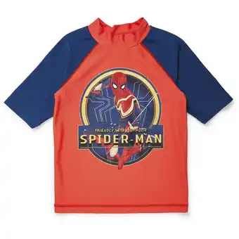 BIG W Spider-man rash vest sizes 3-8 offer