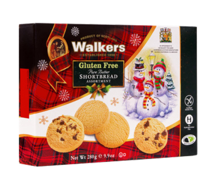 Walkers gluten free shortbread assortment 280g offer at BIG W