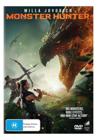 BIG W Monster hunter dvd offer