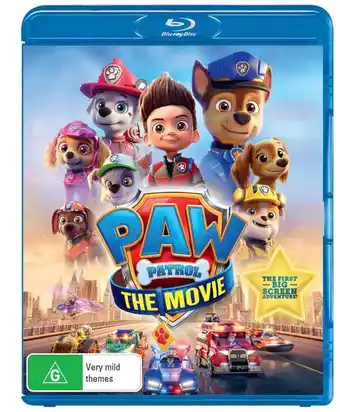 BIG W Paw patrol: the movie (2021) blu-ray offer