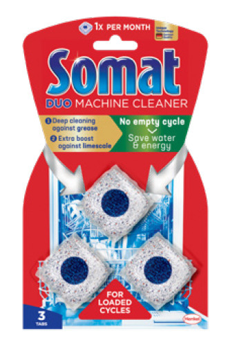 Somat duo dishwasher cleaner 3 pack