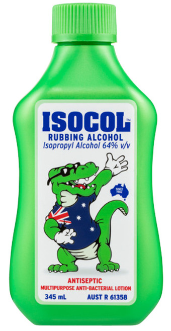 BIG W Isocol antiseptic rubbing alcohol 345ml offer
