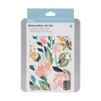 Kmart Watercolour paint kit offer