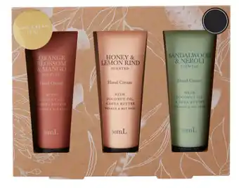 Kmart Hand cream trio offer