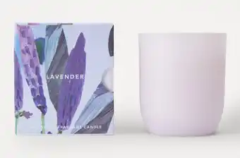 Kmart Lavender fragrant candle offer