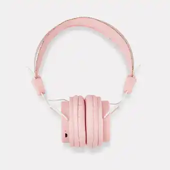 Kmart On-ear bluetooth headphone - pink offer