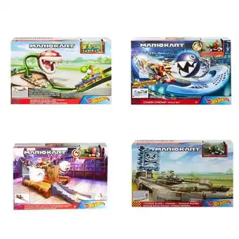Kmart Assorted hot wheels mario kart track set offer