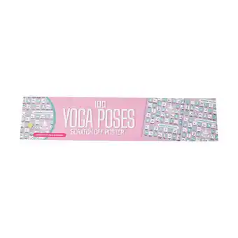 Kmart Yoga scratch poster offer