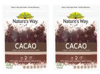 Nature's way superfoods cacao powder 125g