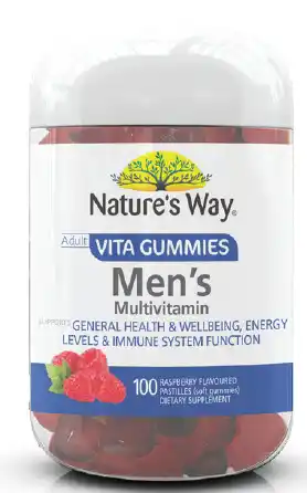 Direct Chemist Outlet Nature's way adult vita gummies men's multivitamin 100s offer