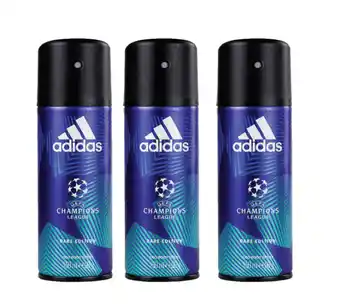 Adidas uefa champions league dare edition deo body spray 150ml