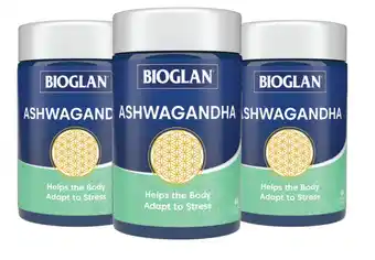 Direct Chemist Outlet Bioglan ashwagandha 60 vegan capsules offer