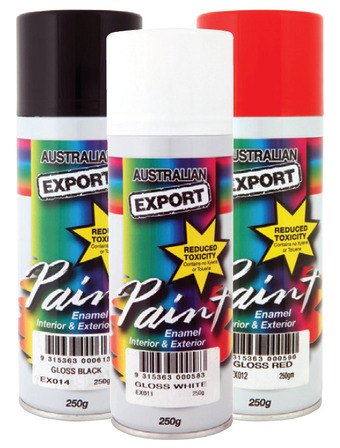 SuperCheap Auto Export 250g enamel spray paint offer