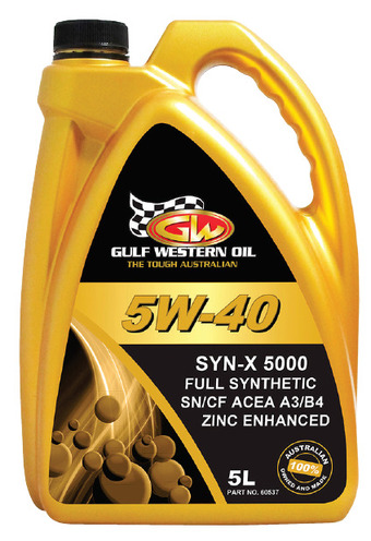 SuperCheap Auto Gulf western syn-x 5000 engine oil offer