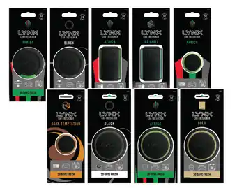 SuperCheap Auto Lynx air fresheners offer