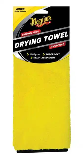 Meguiar's supreme shine drying towel