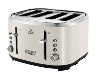 The Good Guys Russell hobbs legacy 4 slice toaster - cream offer
