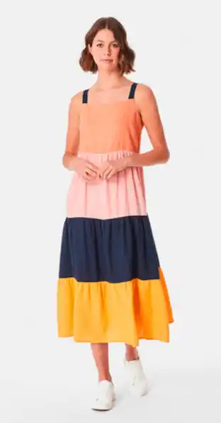 Kmart Sleeveless tiered maxi dress offer